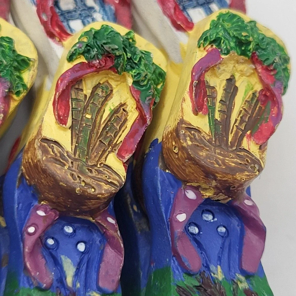 Appetizer Forks Novelty Flip Flops, Palm Trees & Fish Summer Cocktail Set Of 8